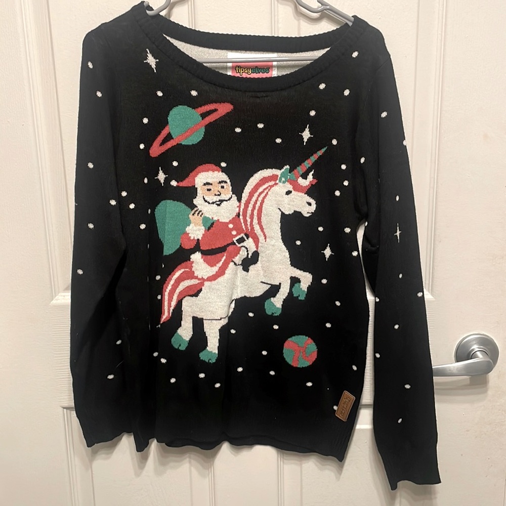 Ugly Christmas Sweater that is pretty cute.